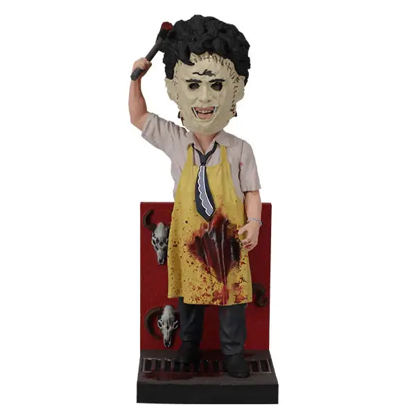 Leatherface Killing Mask Bobble Head 8"