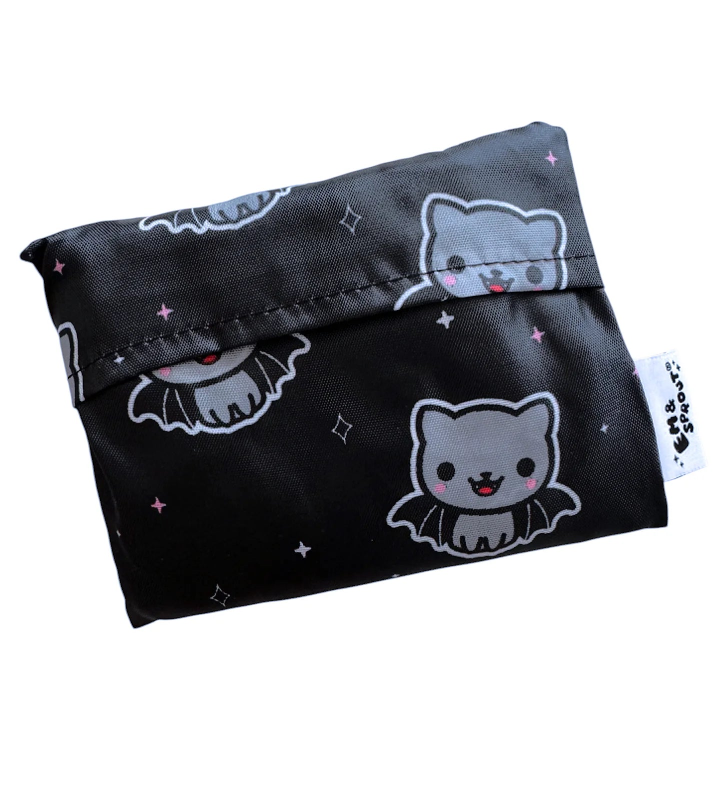 Bat Cat Reusable Tote