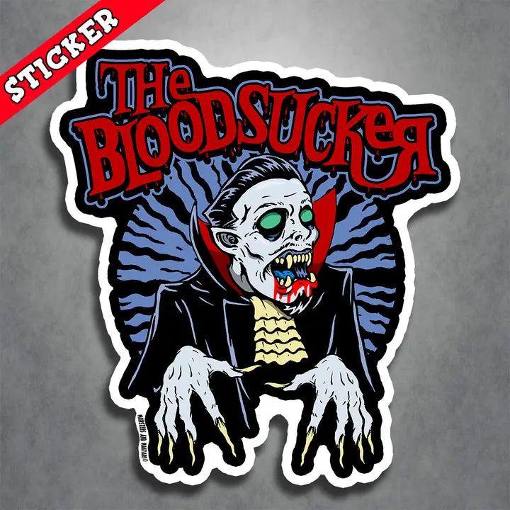 Bloodsucker Dracula Sticker