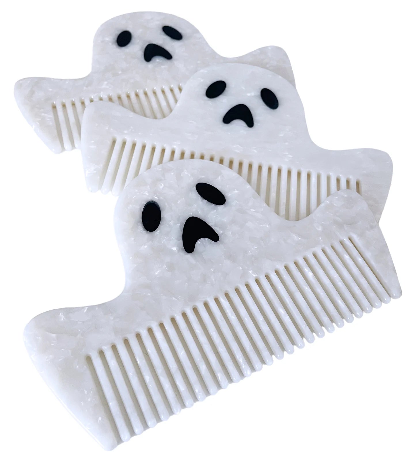 Ghastly Ghost Hair Comb