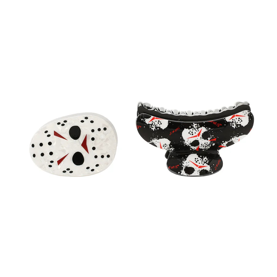 Friday the 13th 2 Piece Hair Clip