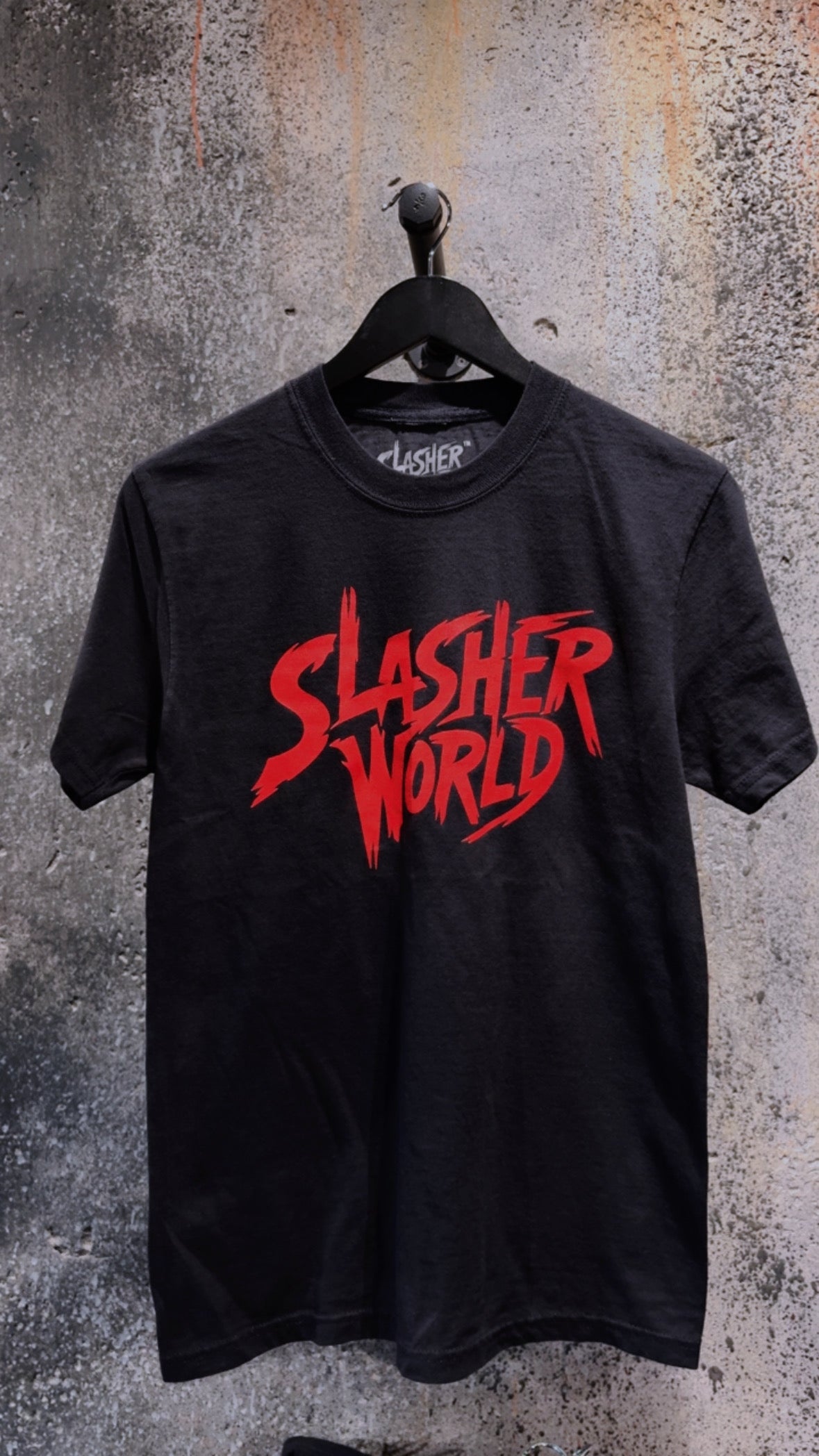 Slasher World Shirt Red Logo