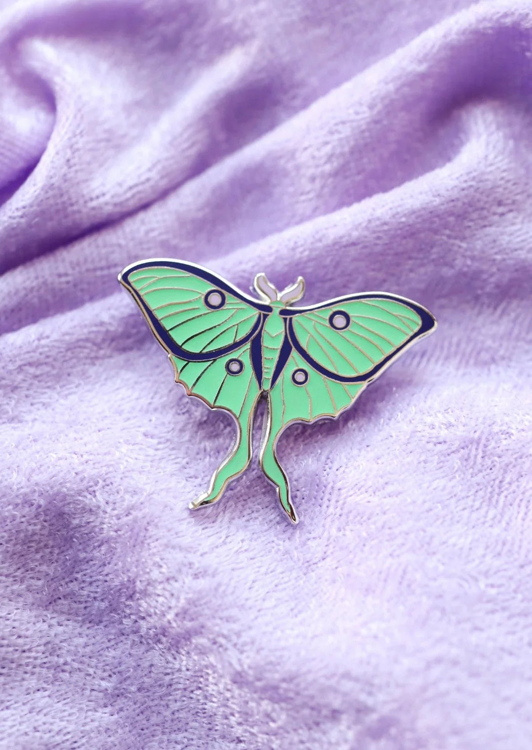 Luna Moth Pin