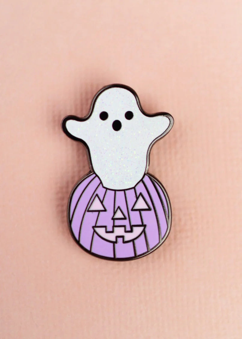 Ghost Pumpkin Pin