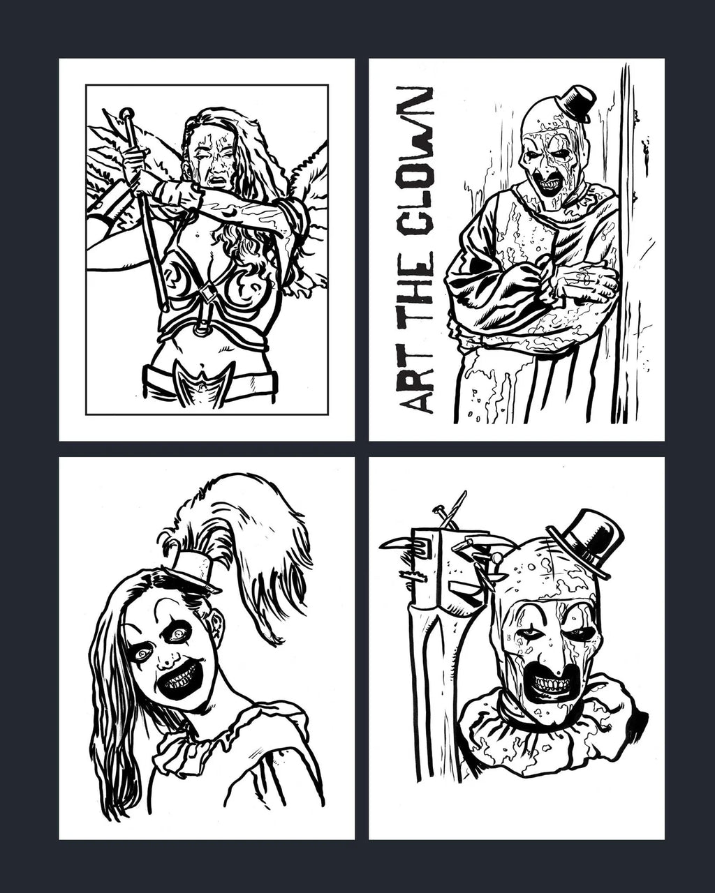 Art the Clown Activity Book