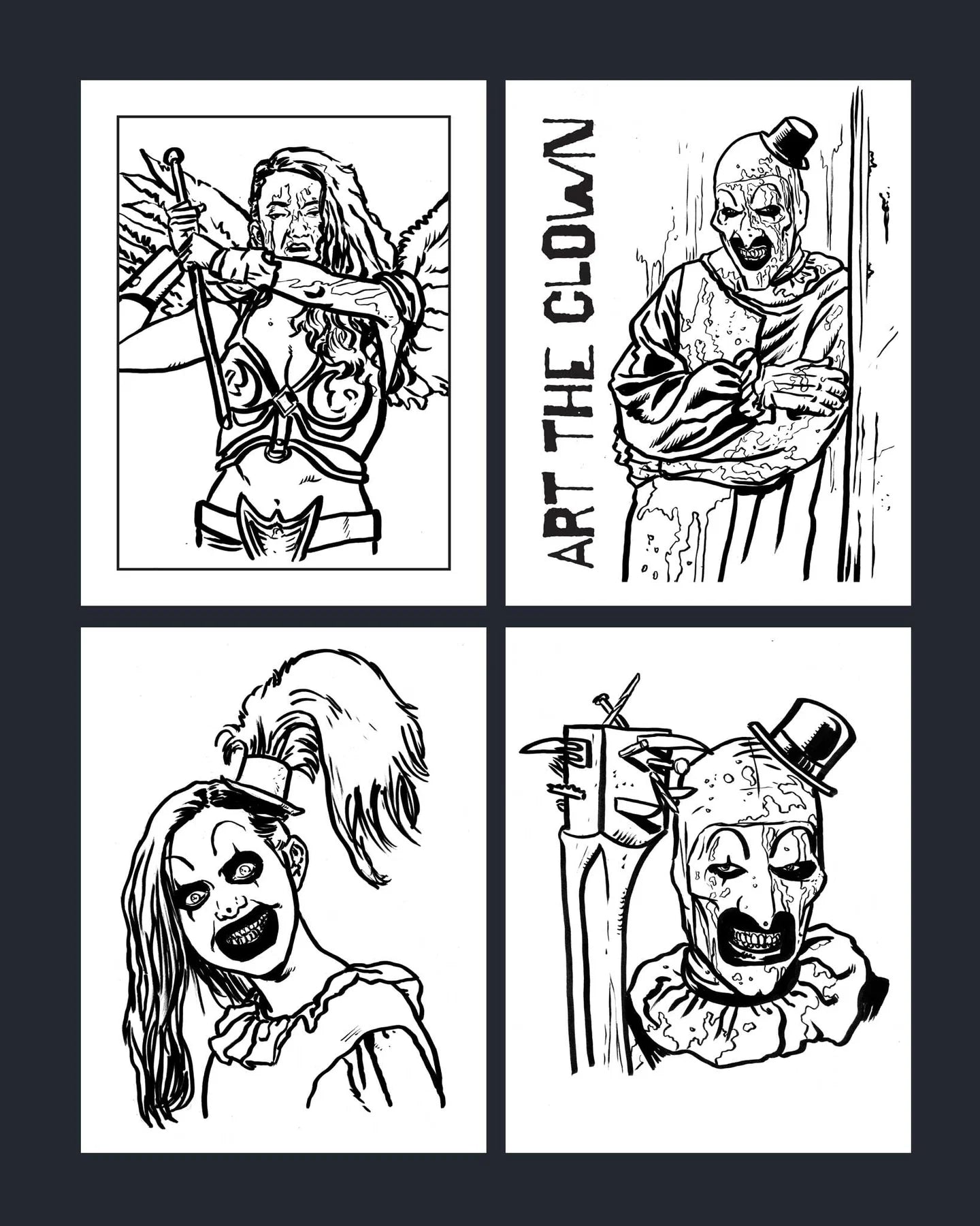 Art the Clown Activity Book