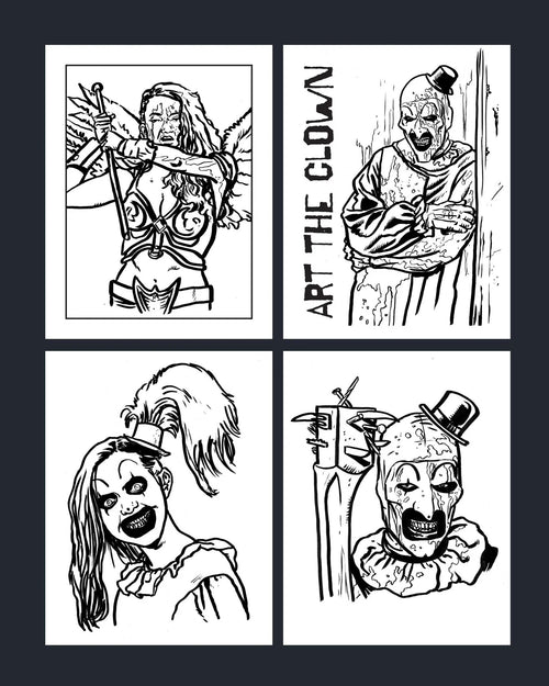 Art the Clown Activity Book