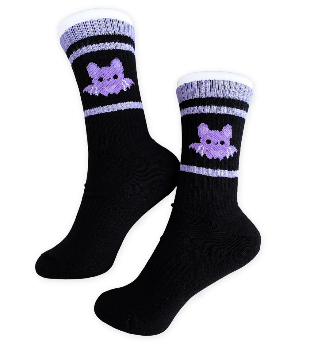 Kawaii Bat Socks