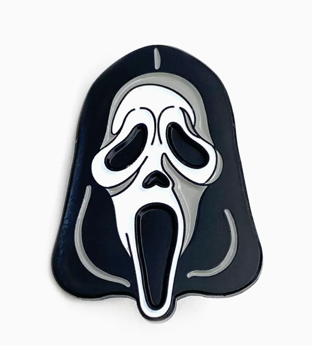 Ghost Face Pin