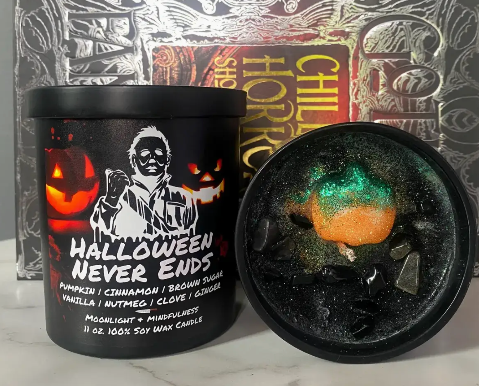 Halloween Never Ends Candle