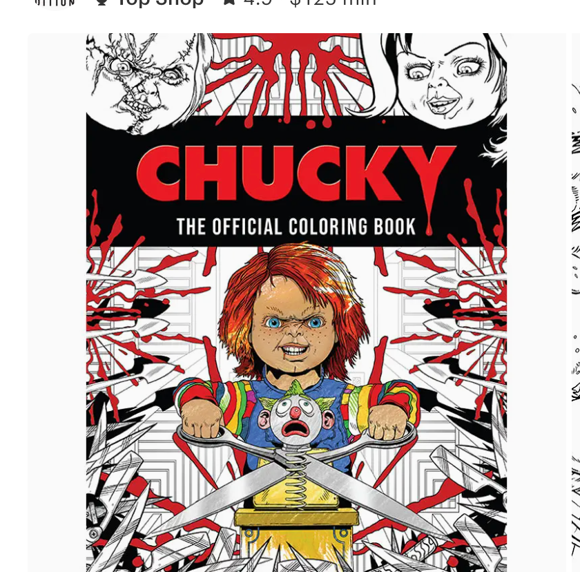 Chucky The Official Coloring Book