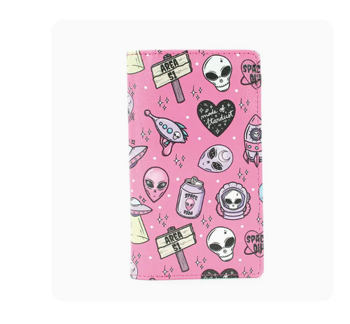 Alien Collage Wallet