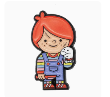 Wanna Play Chucky Pin