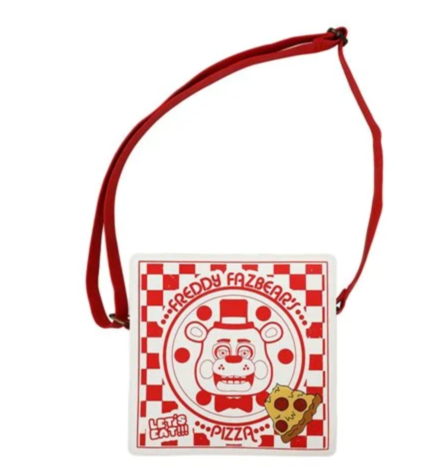 Five Nights at Freddys Pizza Box 12.5" Crossbody Bag