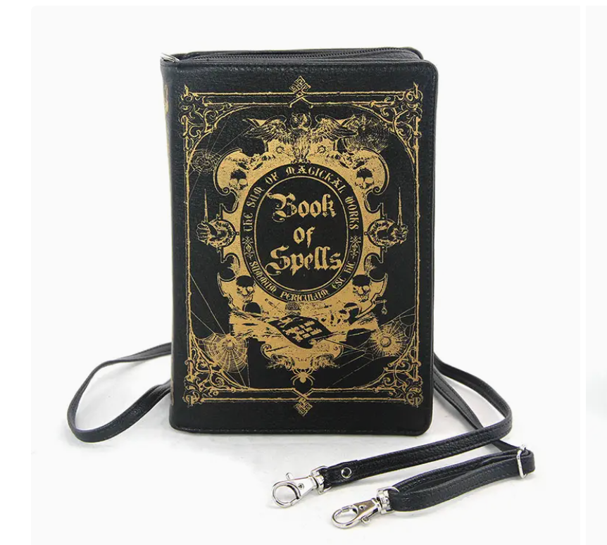 Book of Spells Clutch Bag