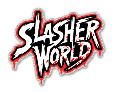 Slasher World Logo Prismatic Glossy Sticker