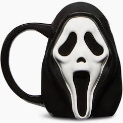 Ghostface Sculpted Ceramic Mug