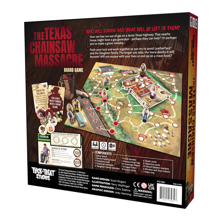 Texas Chainsaw Board Game