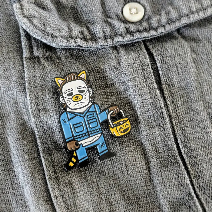 Trick-or-Treat Michael Pin