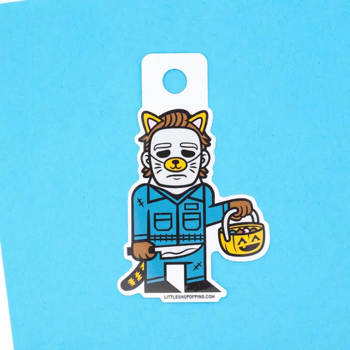 Trick-or-Treat Michael Sticker